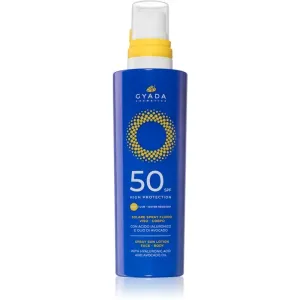 Gyada Cosmetics Solar schützende Creme für Gesicht und Körper SPF 50 I. 200 ml