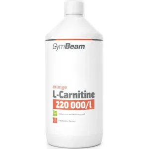 GymBeam Carnitine 220 000 mg/l Fatburner Geschmack Orange 1000 ml