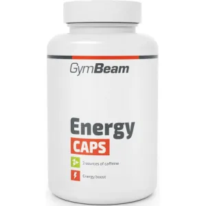 GymBeam Energy Caps Präparat zur Förderung von Sportleistungen 120 KAP