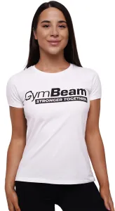GymBeam T-Shirt für Damen Stronger Together White XL