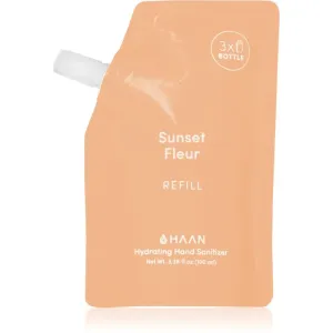 HAAN Hand Care Sunset Fleur Handreinigungsspray mit antibakteriellem Zusatz Ersatzfüllung 100 ml