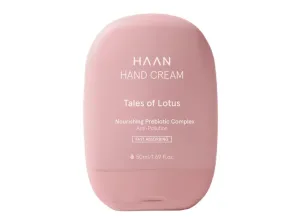HAAN Hand Care Hand Cream schnell einziehende Handcreme mit Präbiotika Tales of Lotus 50 ml