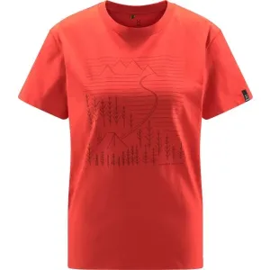 HAGLÖFS CAMP W Damen T-Shirt, rot, größe XL