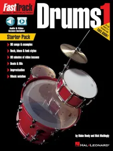 Hal Leonard FastTrack - Drums Method 1 Starter Pack Noten