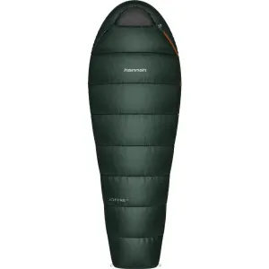 Hannah JOFFRE 80 190L Mumienschlafsack, dunkelgrün, größe 210 cm - linker Reißverschluss