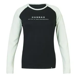 Hannah PRIM Langärmliges Damenshirt, schwarz, größe 36
