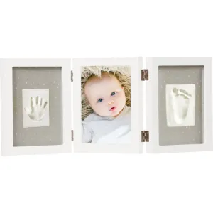 Happy Hands Triple Frame Abdrucksets für Babyerinnerungen 3 x 17×22 cm
