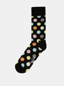 Happy Socks Big Dots Socken Schwarz