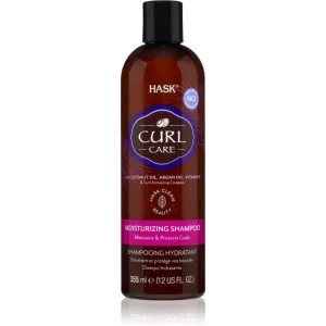 HASK Curl Care Feuchtigkeit spendendes Shampoo für welliges und lockiges Haar 355 ml
