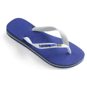 HAVAIANAS BRASIL LOGO Unisex Flip Flops, blau, größe 45/46