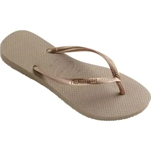 HAVAIANAS SLIM Damen Zehentrenner, golden, größe 35/36