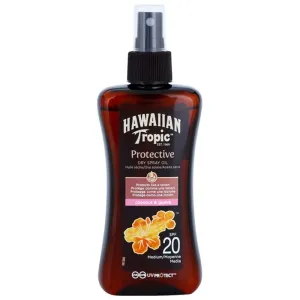 Hawaiian Tropic Glowing Protection Dry Oil Spray feuchtigkeitsspendendes Bräunungsgel SPF 20 200 ml