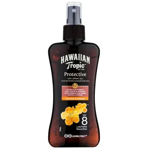 Hawaiian Tropic Sonnenöl mit Spray trocknen SPF 8 Hawaiian Tropic Protective (Dry Spray Oil) 200 ml