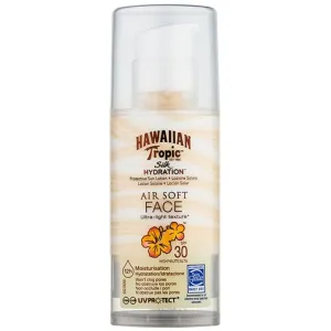 Hawaiian Tropic Silk Hydration Air Soft schützende Gesichtscreme SPF 30 50 ml