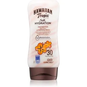 Hawaiian Tropic Feuchtigkeitsspendende Sonnencreme Silk Hydration SPF 30 (Hawaiian Tropic Protective Sun Lotion) 180 ml