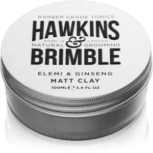 Hawkins & Brimble Mattierende Haarpomade mit dem Duft von Elemi und Ginseng (Elemi & Ginseng Matt Clay) 100 ml