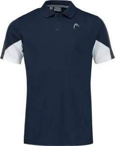 Head Club 22 Tech Polo Shirt Men Dark Blue M Tennis-Shirt