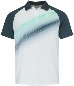 Head Performance Polo Shirt Men Navy/Print Perf L Tennis-Shirt