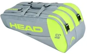 Head Core 6 Green/Neon Yellow Tennistasche