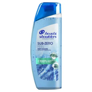 Head and Shoulders Anti-Schuppen-Shampoo mit Eis-Menthol Sub Zero Feel Deep Cleanmit (Shampoo) 300 ml