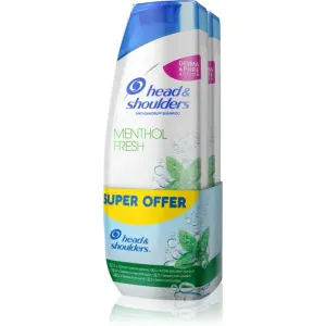 Head & Shoulders Menthol Shampoo gegen Schuppen 2x400 ml