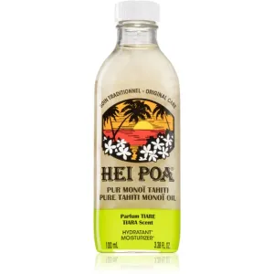 Hei Poa Pure Tahiti Monoï Oil Tiara Multifunktionsöl Für Körper und Haar 100 ml