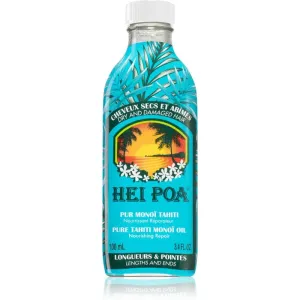 Hei Poa Pure Tahiti Monoï Oil Coconut nährendes Öl für die Haare 100 ml