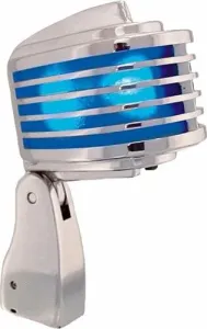 Heil Sound The Fin Chrome Body Blue LED Retro-Mikrofon