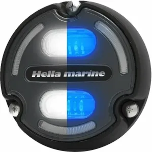 Hella Marine Apelo A2 Aluminum White/Blue Underwater Light Charcoal Lens