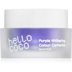 Hello Coco Purple Whitening Colour Corrector Bleichpulver und Fleckentferner 12 g
