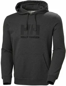 Helly Hansen Men's HH Logo Hoodie Hemd Ebony Melange M