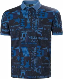 Helly Hansen Men's Newport Polo Hemd Ocean Burgee Aop XL