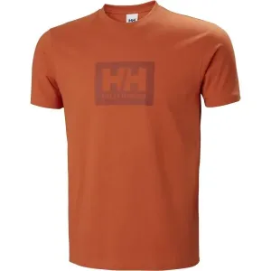 Helly Hansen HH BOX TEE Herrenshirt, orange, größe XL