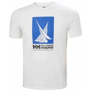 Helly Hansen HP RACE GRAPHIC Herren Sailing-Shirt, weiß, größe XL