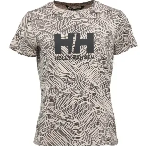 Helly Hansen LOGO T-SHIRT GRAPHIC W Damen T-Shirt, grau, größe L