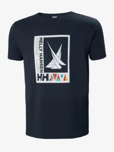 Helly Hansen SHORELINE T-SHIRT 2.0 Herrenshirt, dunkelblau, größe S