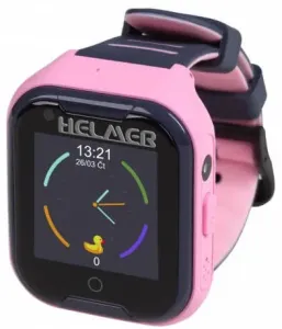 Helmer 4G pink - Kinderuhr mit GPS-Locator, Videoanruf
