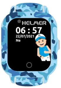 Helmer Smart-Touch-Uhr mit GPS-Locator und Kamera - 4G blau