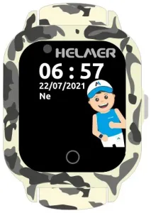 Helmer Smart-Touch-Uhr mit GPS-Locator und Kamera - 4G grau