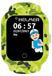 Helmer Smart-Touch-Uhr mit GPS-Locator und Kamera - 4G grün