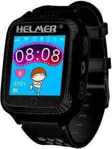 Helmer Smart-Touch-Uhr mit GPS-Locator und Kamera - schwarz