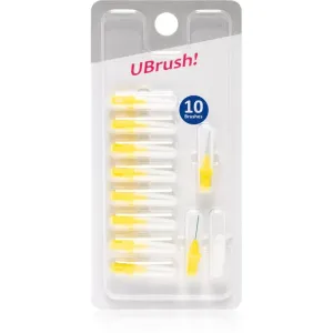 Herbadent UBrush! Ersatz-Interdentalbürsten 0,6 mm Yellow 10 St
