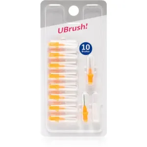 Herbadent UBrush! Ersatz-Interdentalbürsten 0,8 mm Orange 10 St