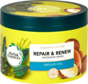 Herbal Essences Essences of Life Argan Oil regenerierende Maske für die Haare 450 ml