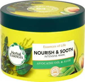 Herbal Essence Pflegende und glättende Maske für trockenes Haar& Aloe (Intensive Mask) 450 ml