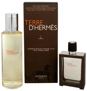 Hermes Terre D´Hermes - EDT 30 ml (nachfüllbar) + EDTA (125 ml Nachfüllung)