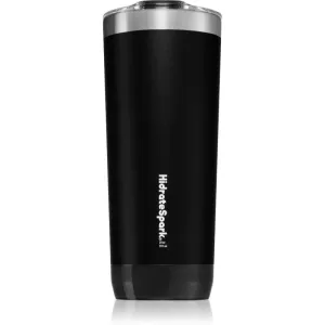 HidrateSpark PRO Tumbler smarte Thermosflasche mit Strohhalm Farbe Black 592 ml