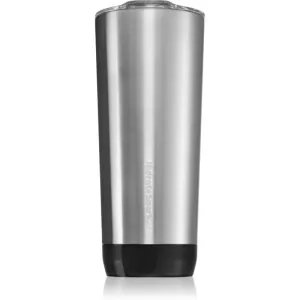 HidrateSpark PRO Tumbler smarte Thermosflasche mit Strohhalm Farbe Brushed Stainless Steel 592 ml