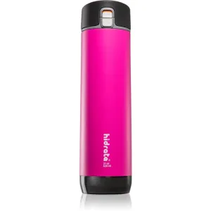HidrateSpark Edelstahl Smart Bottle 620 ml, Bluetooth-Tracker, pink