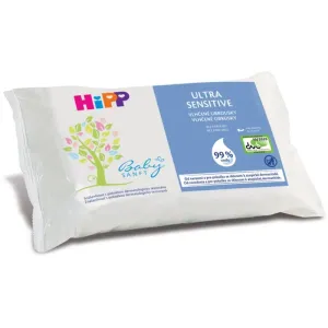 Hipp Babysanft Ultra Sensitive feuchte Feuchttücher für Kinder Nicht parfümiert 52 St